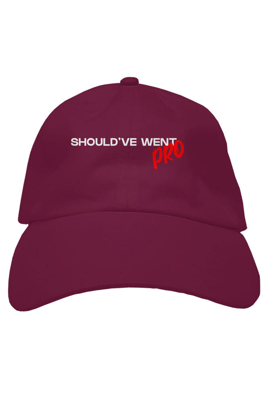 Righteous went pro premium adjustable dad hat