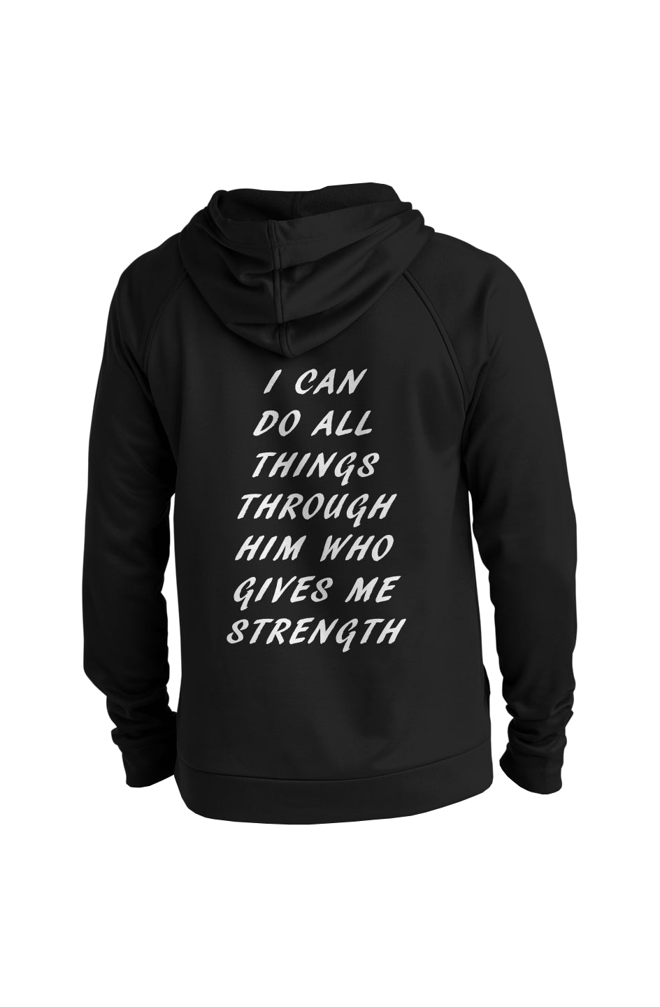 PHILIPPIANS 4:13 PERFORMANCE HOODIE