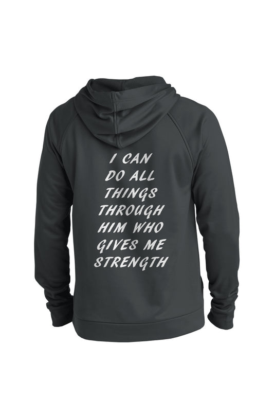 PHILIPPIANS 4:13 PERFORMANCE HOODIE
