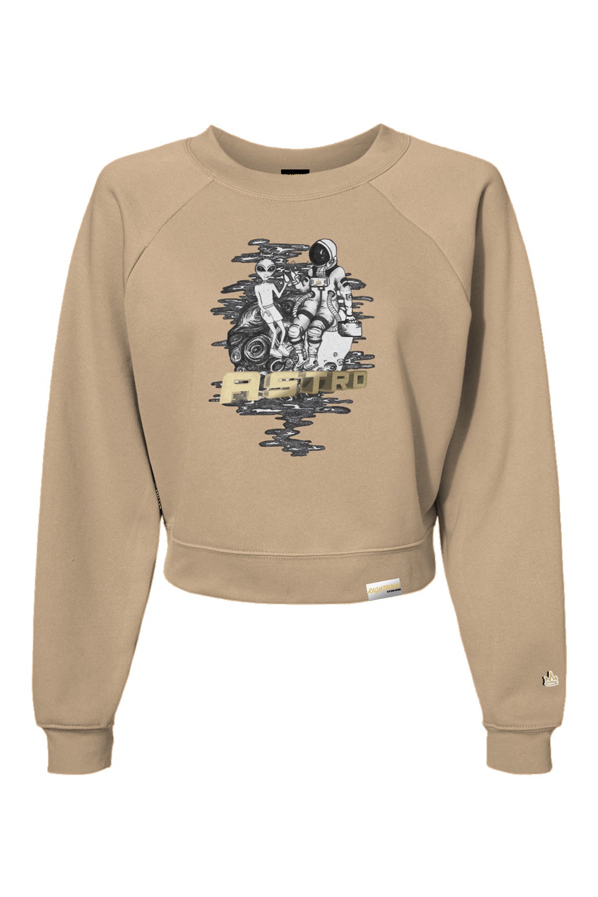 ASTRO CROP CREWNECK
