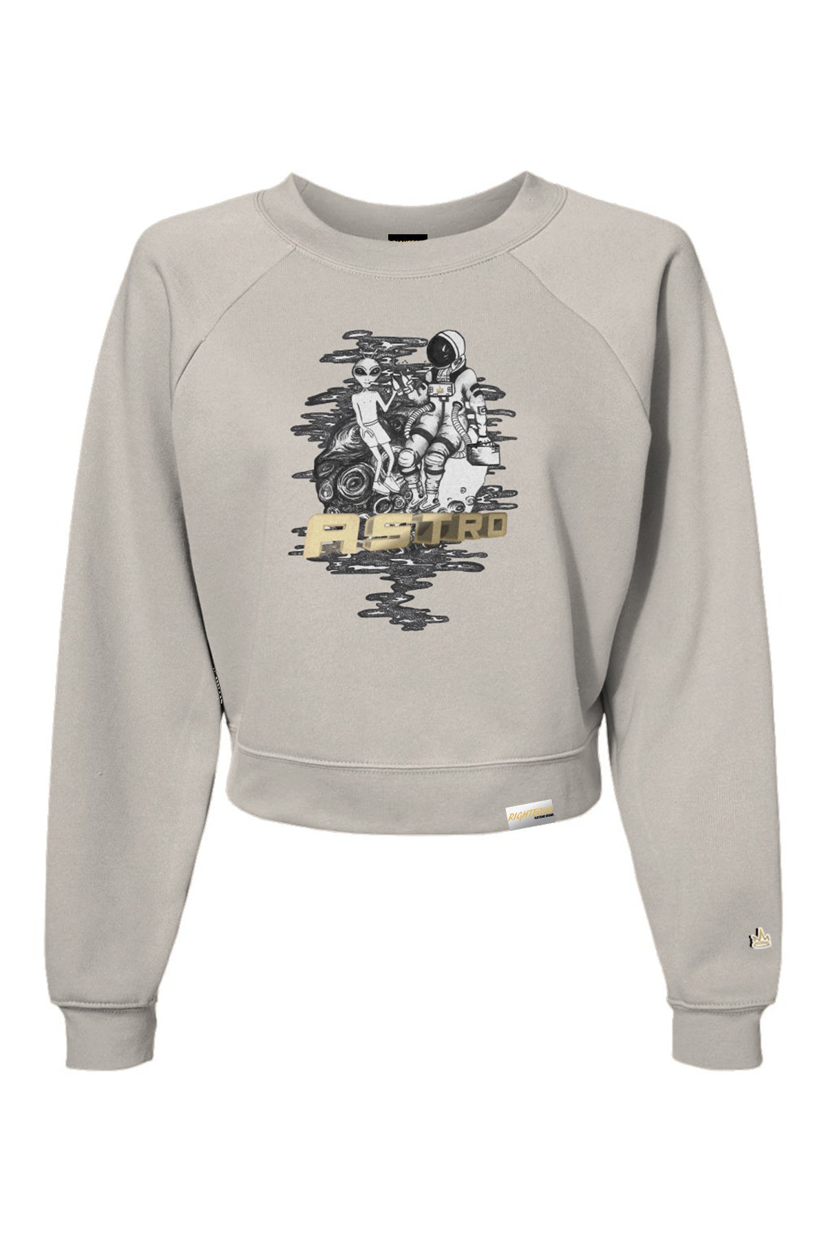 ASTRO CROP CREWNECK