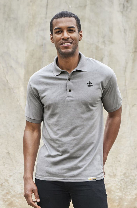 EMBROIDERED CROWN POLO