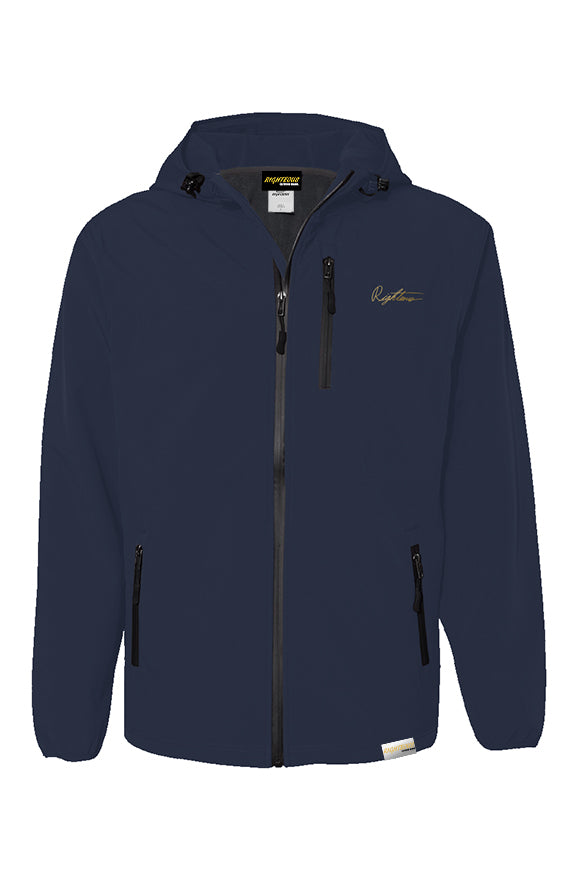 EMBROIDERED SIGNATURE POLY-TECH COAT