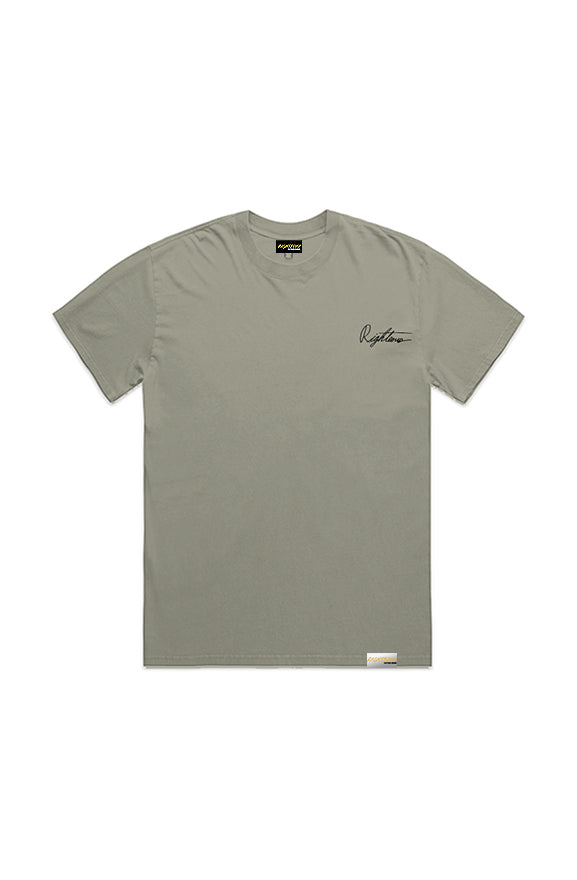 EMBROIDERED SIGNATURE OVERSIZED TEE