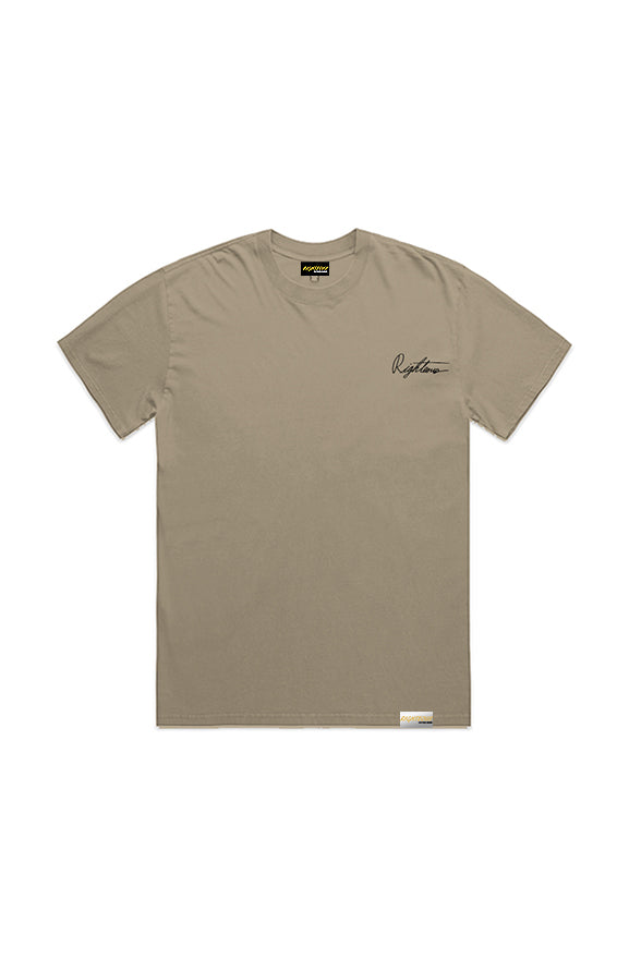 EMBROIDERED SIGNATURE OVERSIZED TEE