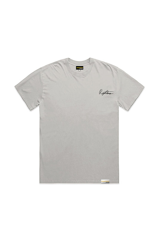 EMBROIDERED SIGNATURE OVERSIZED TEE