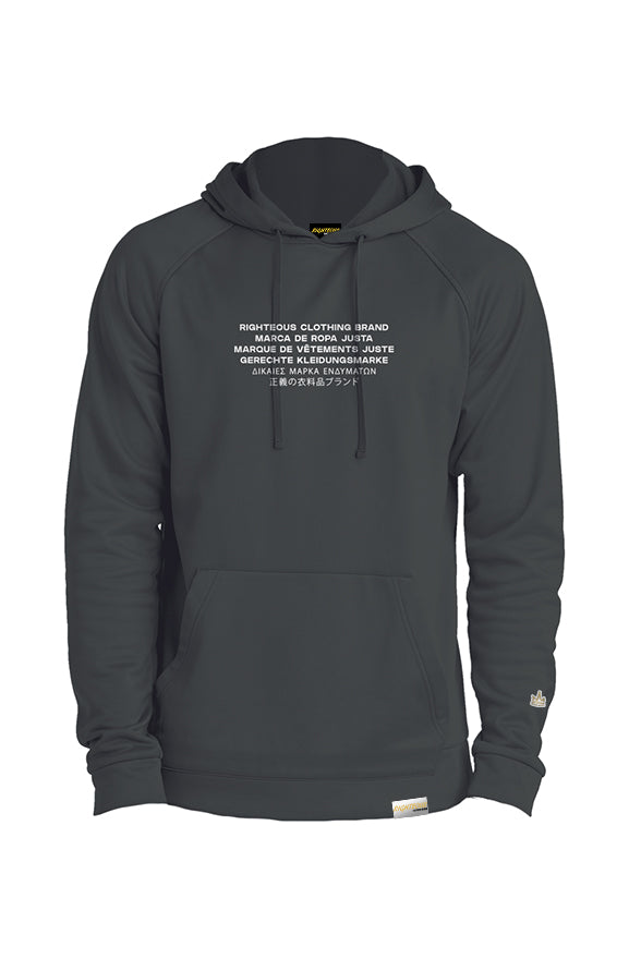 MULTILINGUAL PERFORMANCE HOODIE