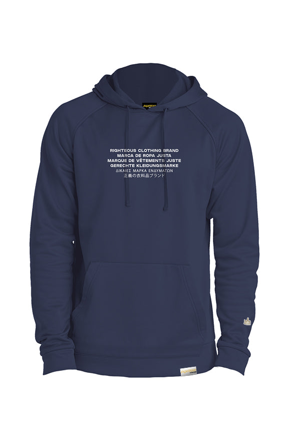 MULTILINGUAL PERFORMANCE HOODIE