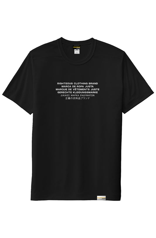 MULTILINGUAL PERFORMANCE TEE
