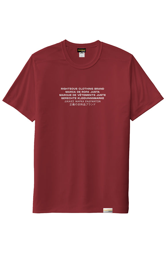 MULTILINGUAL PERFORMANCE TEE