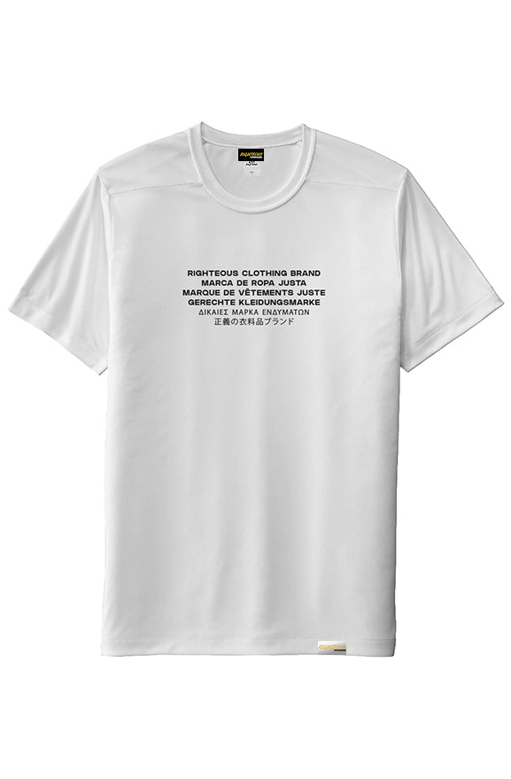 MULTILINGUAL PERFORMANCE TEE