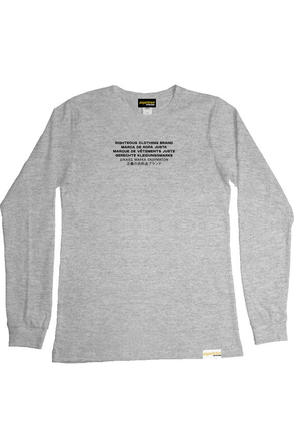 MULTILINGUAL L/S TEE