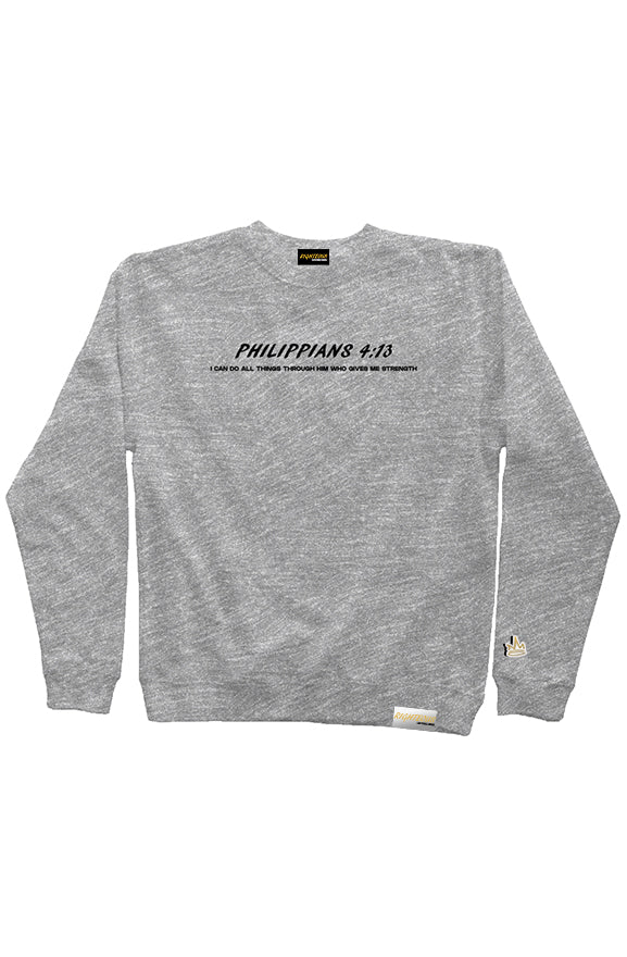 PHILIPPIANS 4:13 CREWNECK