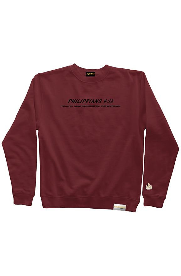 PHILIPPIANS 4:13 CREWNECK