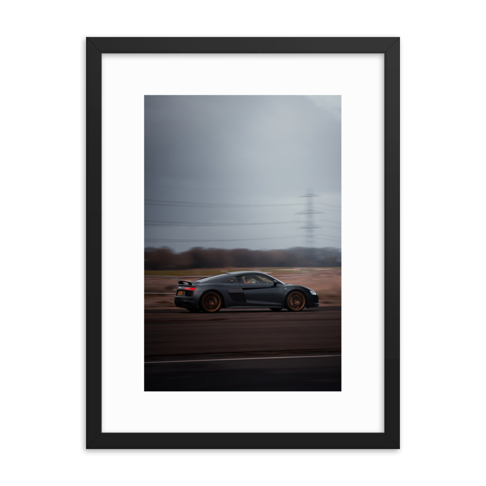 SUNDAY DRIVE FRAMED POSTER