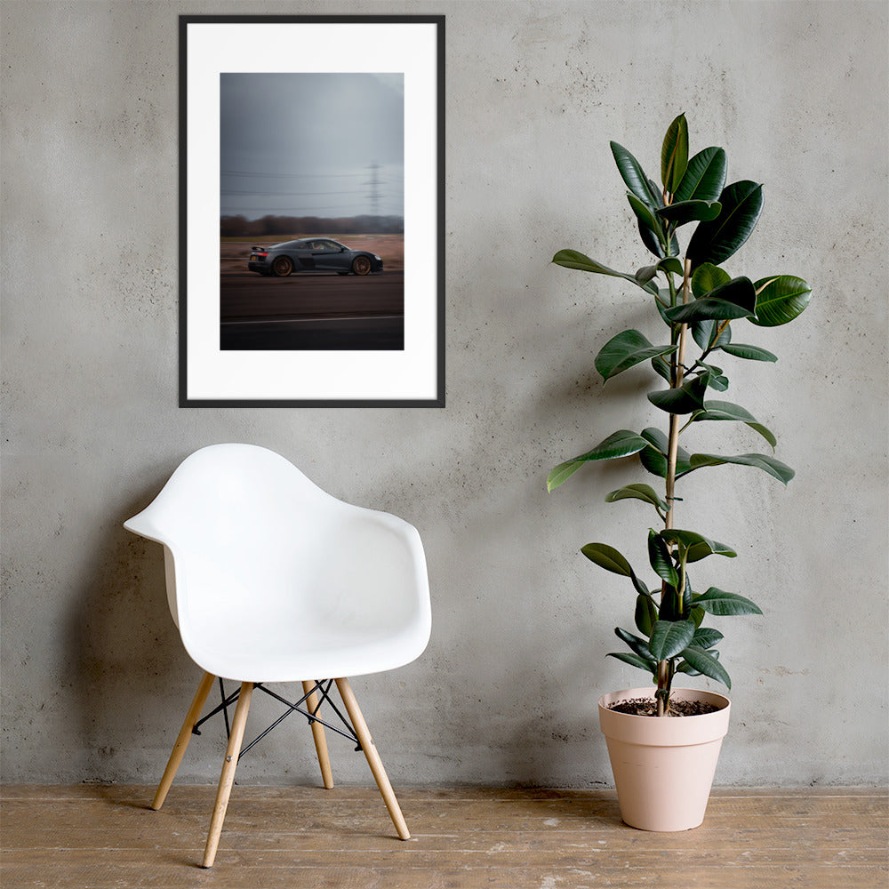 SUNDAY DRIVE FRAMED POSTER