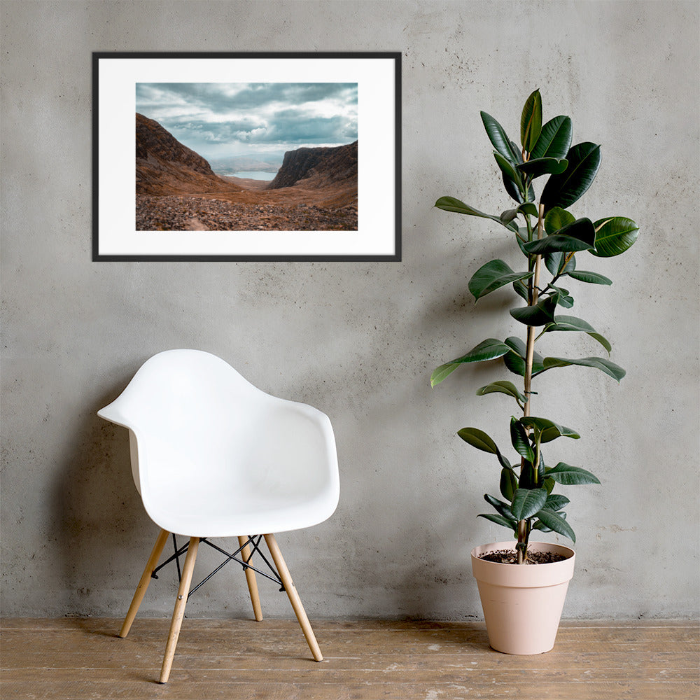 ESCAPE FRAMED POSTER