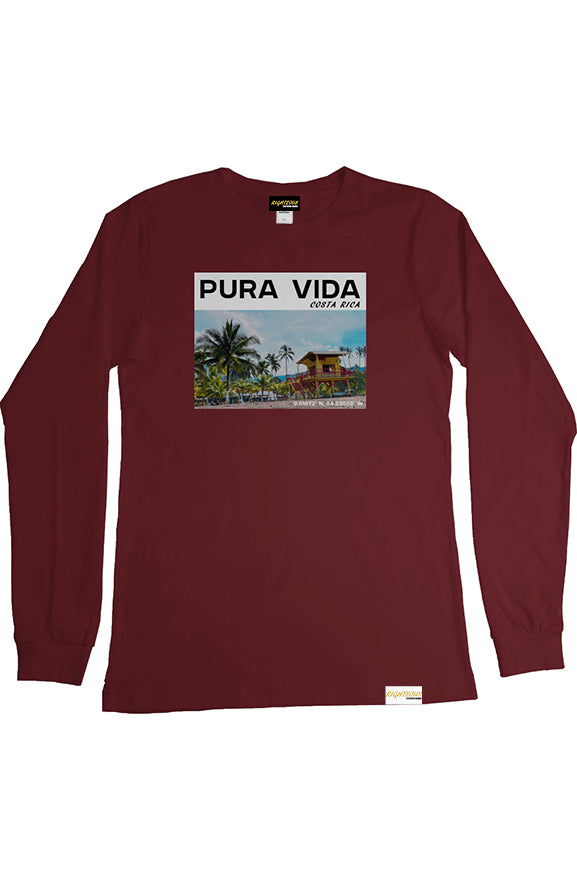 PURA VIDA SKYLINE L/S TEE