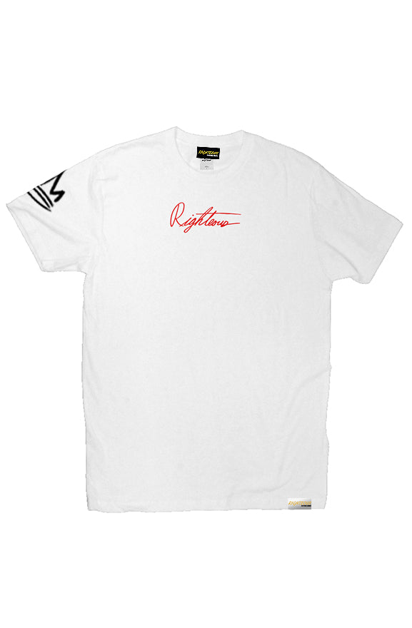 RED SIGNATURE TEE