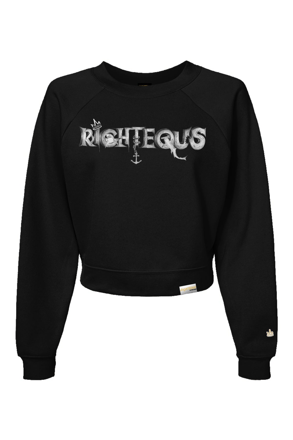 SHARK CROP CREWNECK