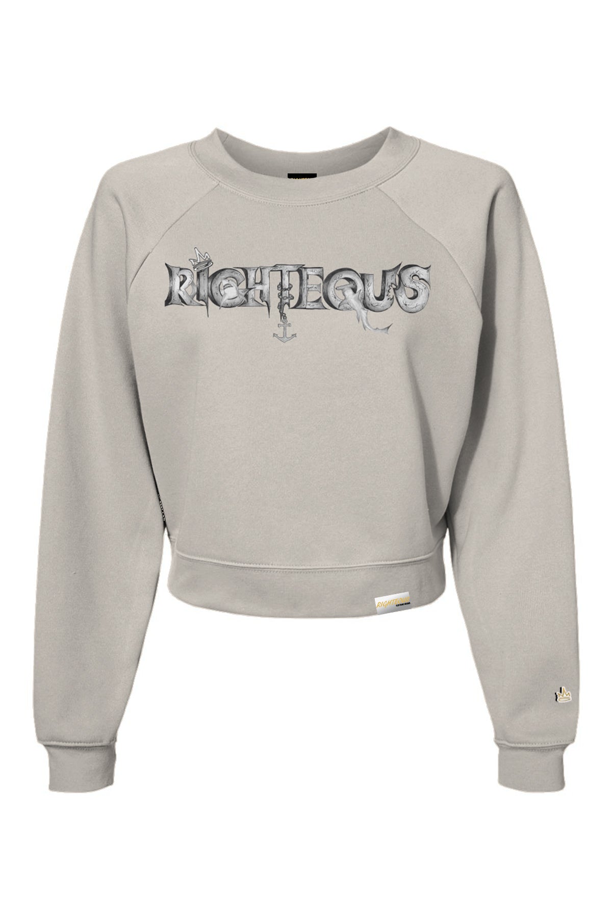 SHARK CROP CREWNECK