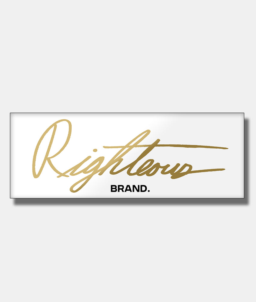 RIGHTEOUS BRAND BOX VINYL DECAL