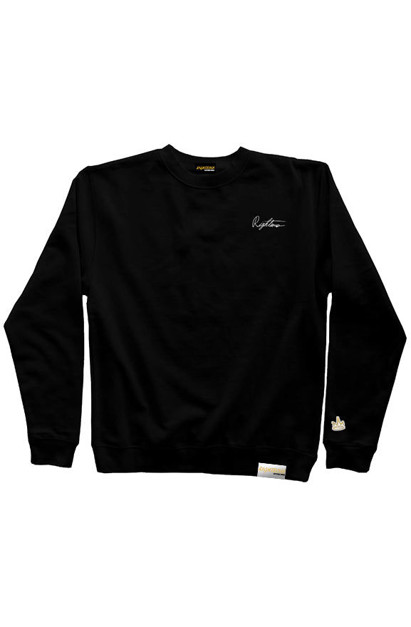 EMBROIDERED SIGNATURE CREWNECK