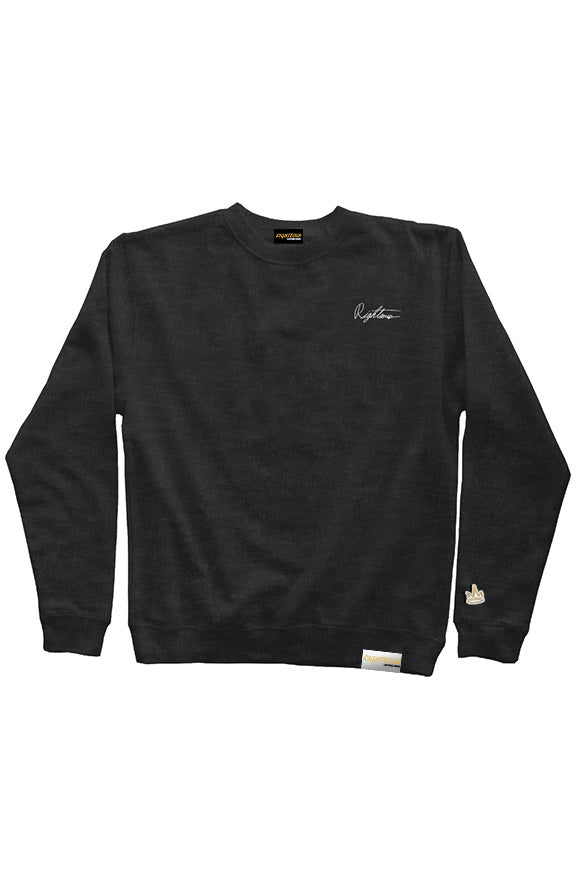 EMBROIDERED SIGNATURE CREWNECK