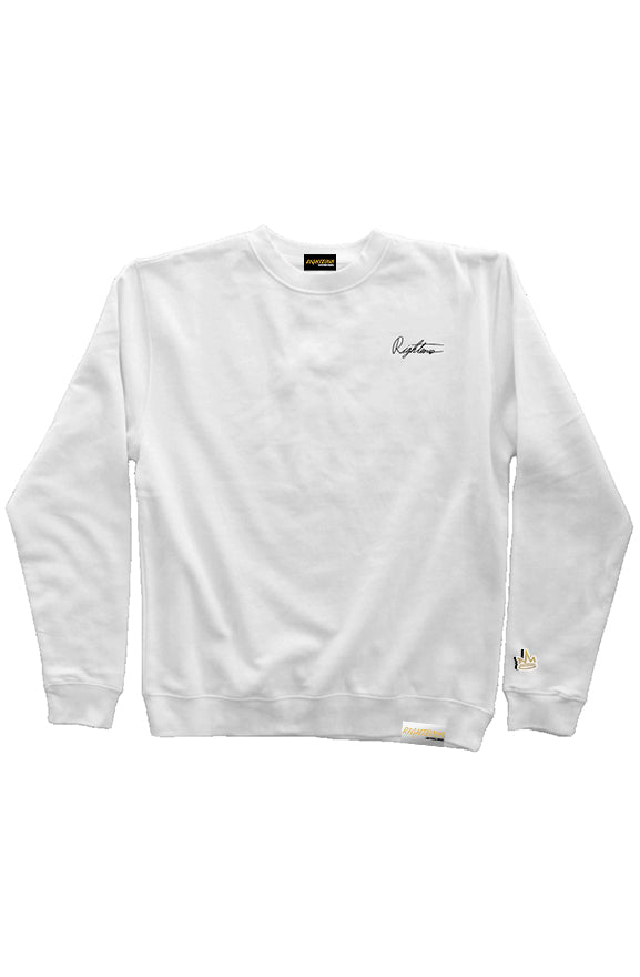 EMBROIDERED SIGNATURE CREWNECK