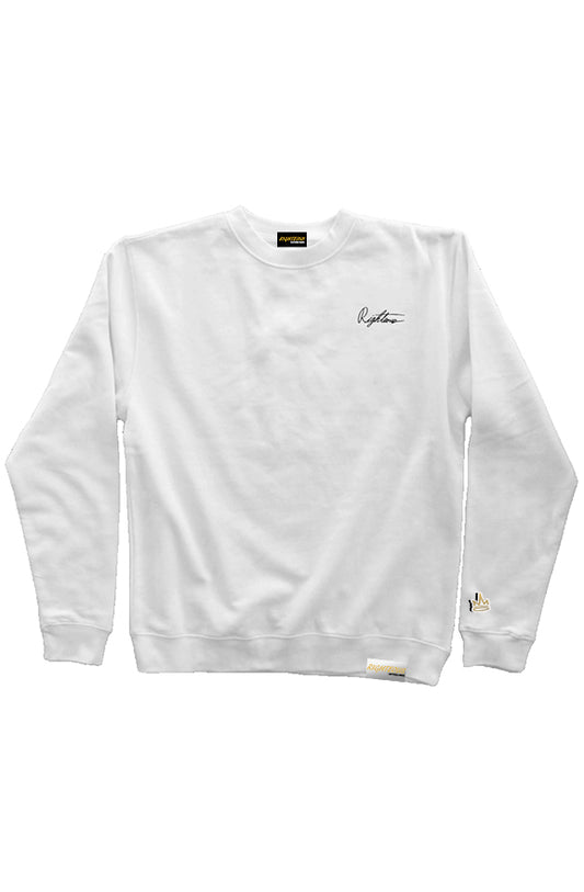 EMBROIDERED SIGNATURE CREWNECK