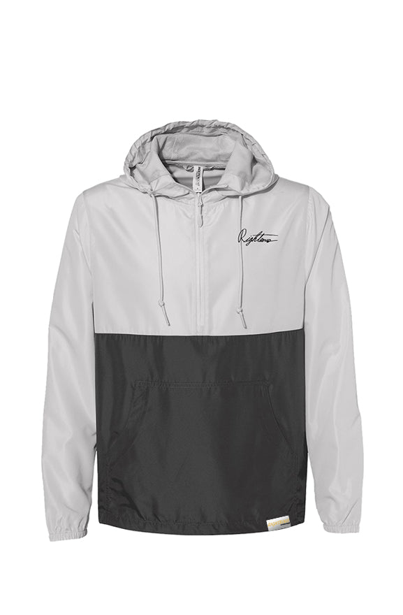 SIGNATURE EMBROIDERED ANORAK WINDBREAKER