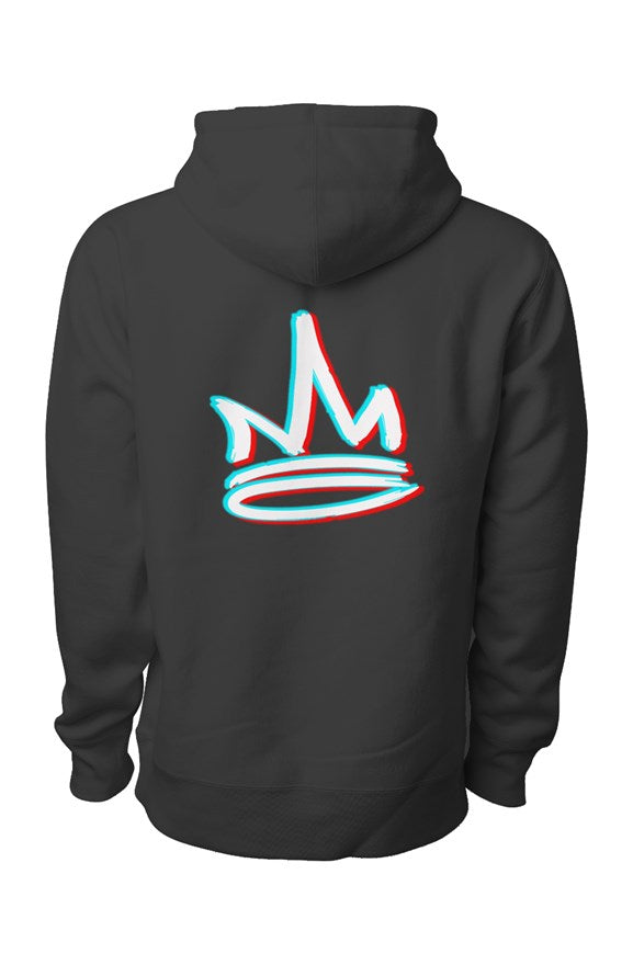 Glitched Righteous logo hoodie