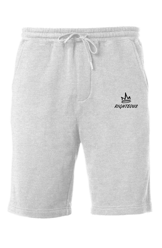 Righteous Premium Logo Midweight Fleece Shorts