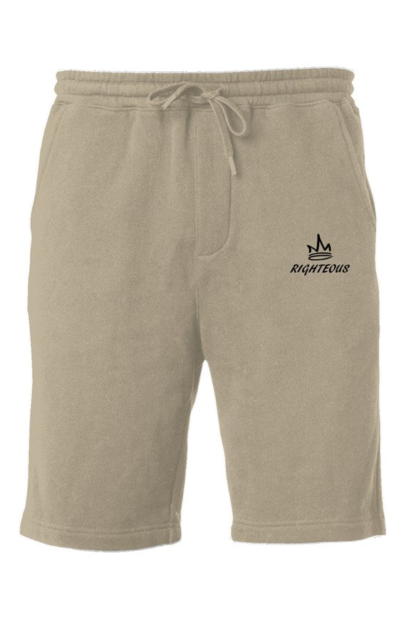 Righteous Premium Logo Midweight Fleece Shorts