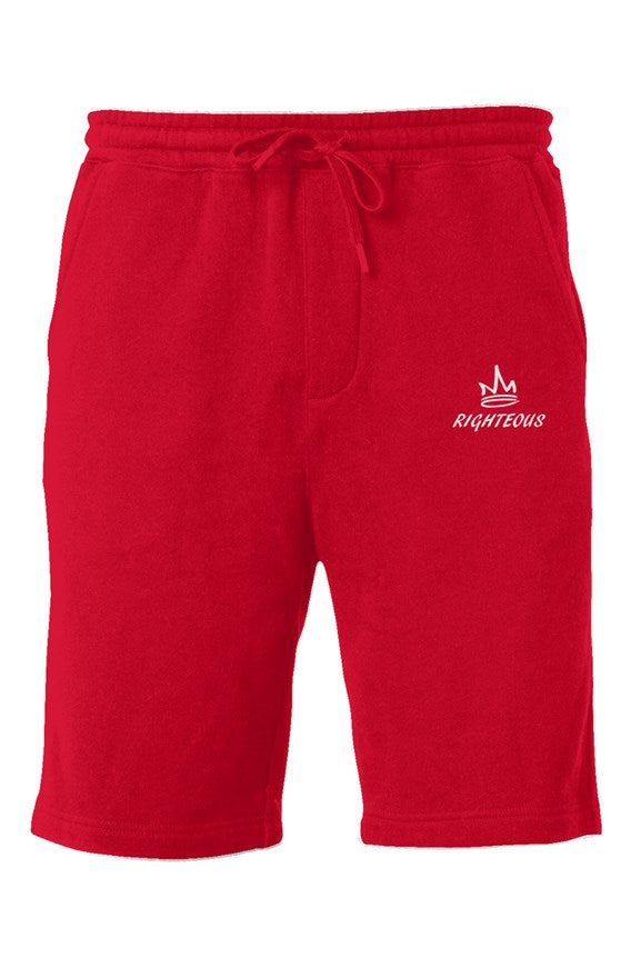 Righteous Premium Logo Midweight Fleece Shorts