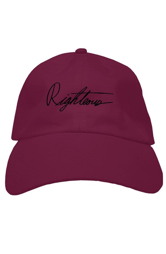RIGHTEOUS SIGNATURE PREMIUM DAD HAT