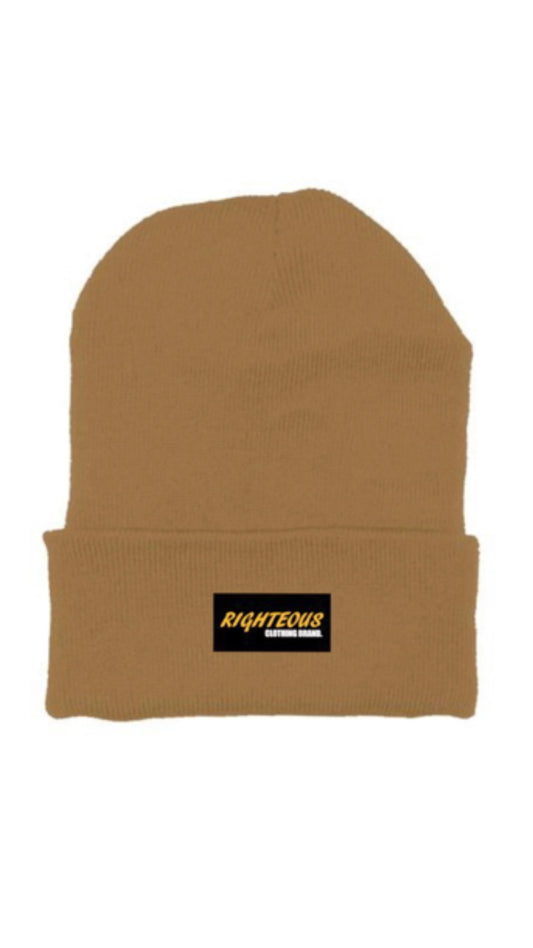 BRAND LABEL BEANIE