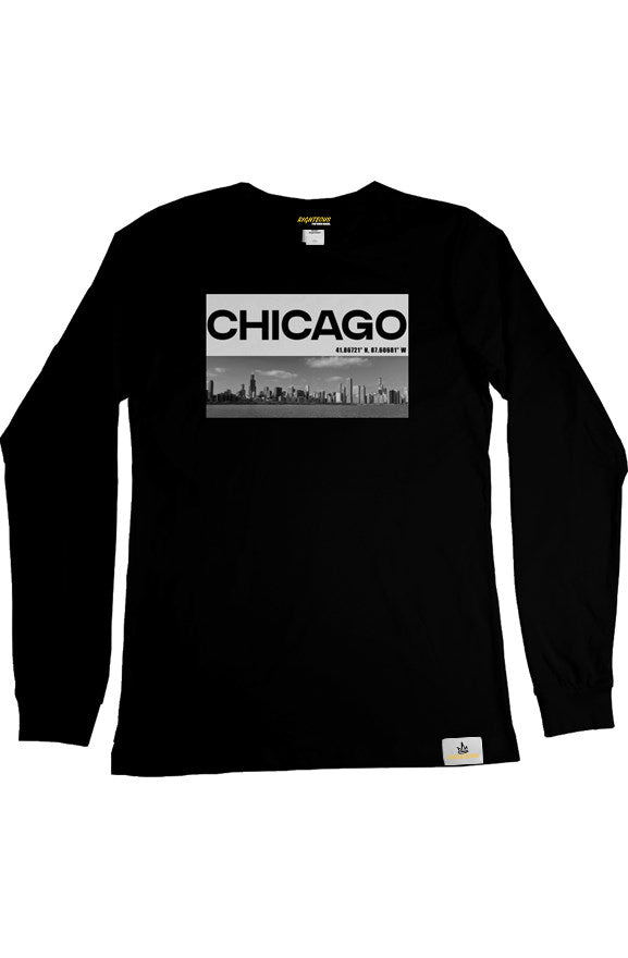CHICAGO SKYLINE L/S TEE