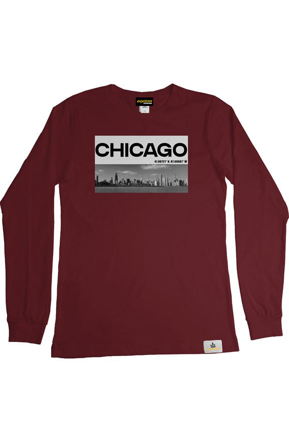 CHICAGO SKYLINE L/S TEE