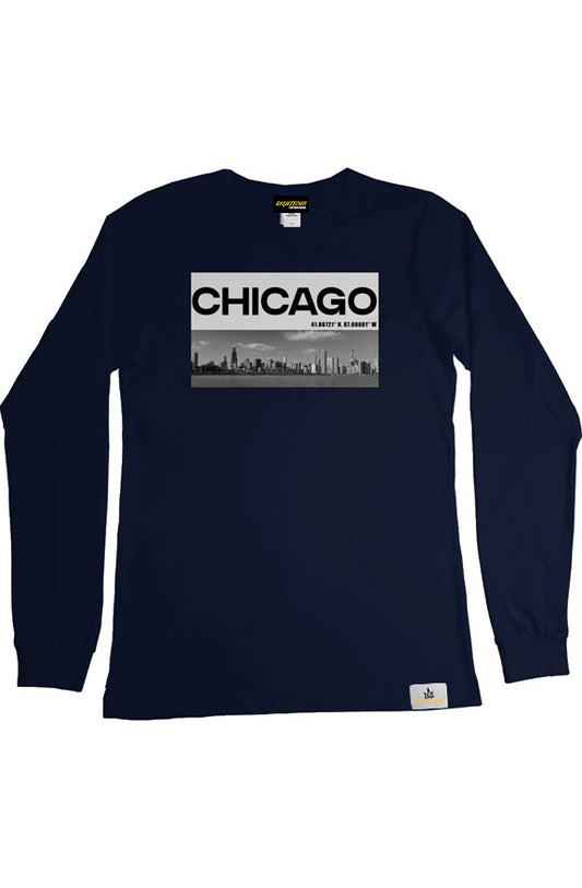 CHICAGO SKYLINE L/S TEE
