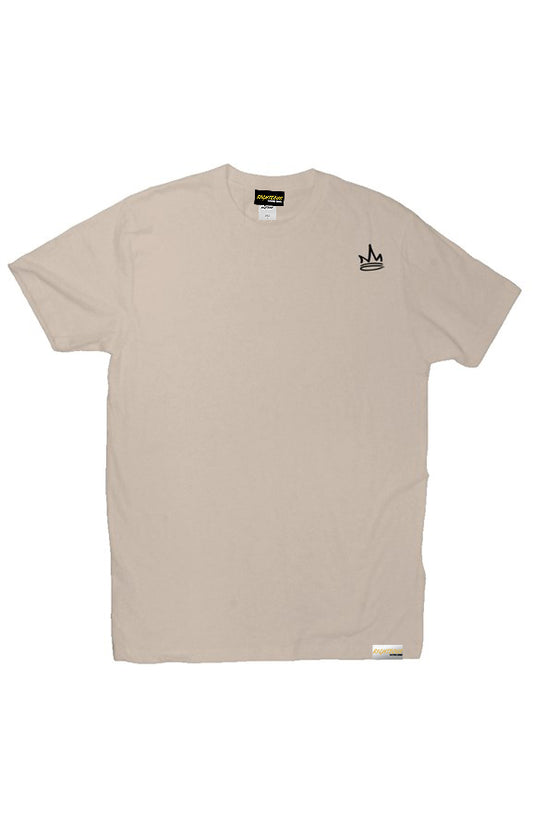 EMBROIDERED CROWNED TEE