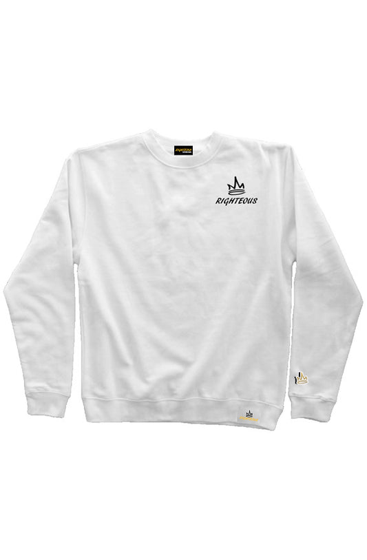 EMBROIDRED LOGO CREWNECK
