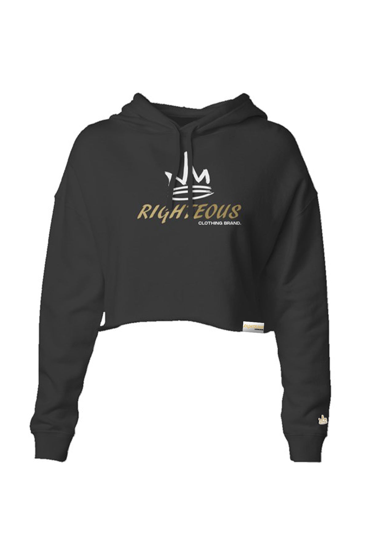 OG LOGO CROP HOODIE - Main Image
