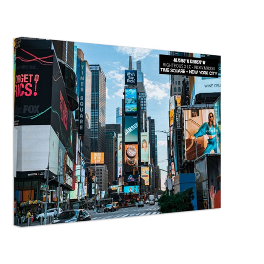 TIME SQUARE BOX CANVAS
