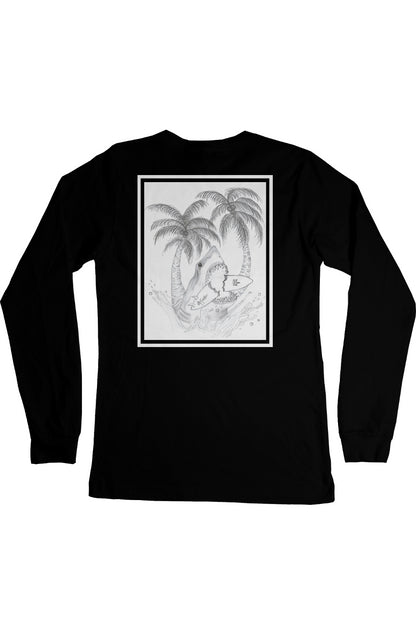 Righteous Shark Long Sleeve Tee