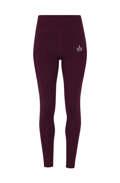 RIGHTEOUS EMBROIDERED CROWN PERFORMANCE PREMIUM LEGGINGS