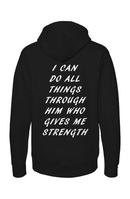 RIGHTEOUS PHILIPPIANS 4:13 PREMIUM HOODIE