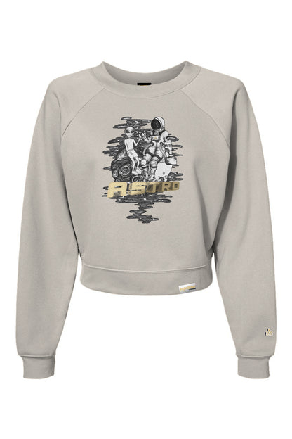 ASTRO CROP CREWNECK