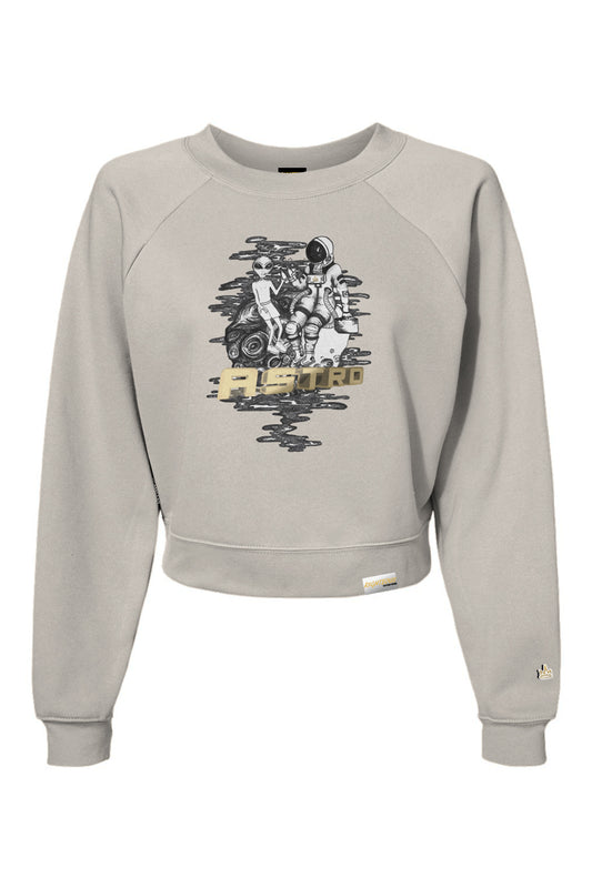 ASTRO CROP CREWNECK