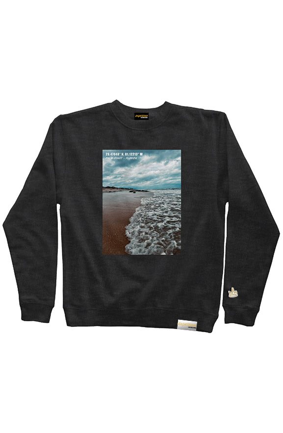 BEACH WAVES CREWNECK